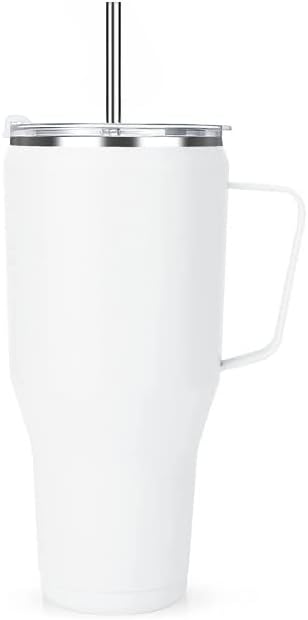Quencher Omiowi 30 גרם כוס עם מכסה אטום לשפוך מבודד שימוש חוזר נירוסטה בקבוק מים ספל נסיעות ספל קפה קרח |